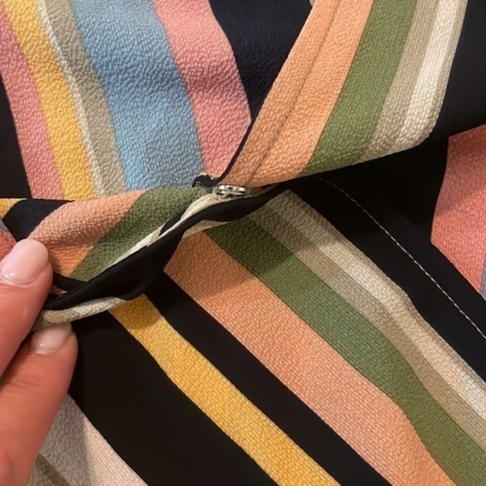 Apt. 9 Multi-Color Stripe Jumpsuit - image 7